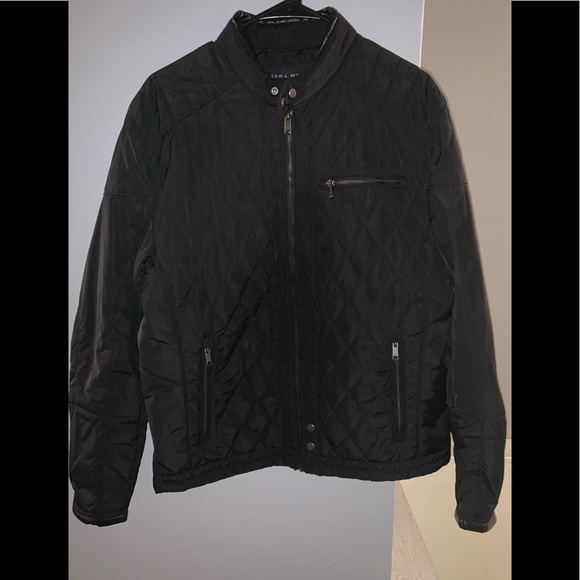 zara quilted jacket mens
